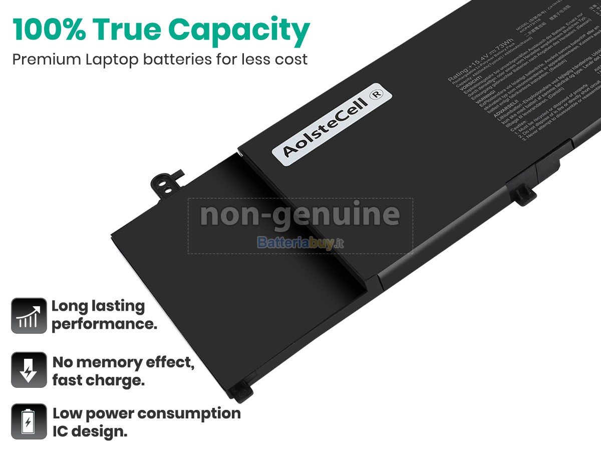 Batteria per Asus ZenBook 15 UX533FD-A9083T