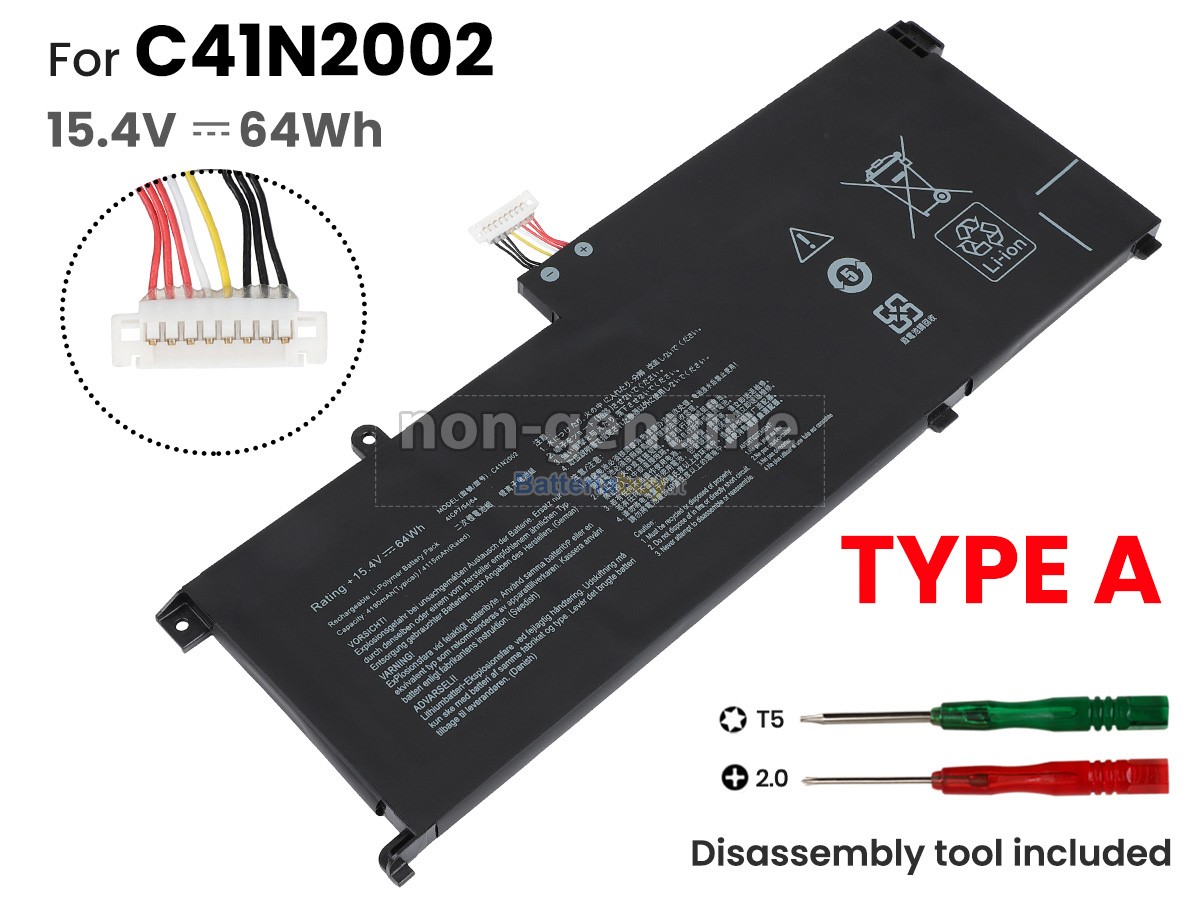 Batteria per Asus ZenBook Pro 15 OLED UM535QA