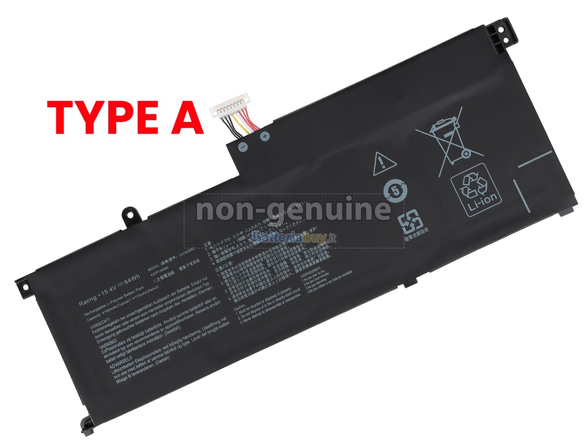 Batteria per Asus ZenBook Pro 15 OLED UM535QA