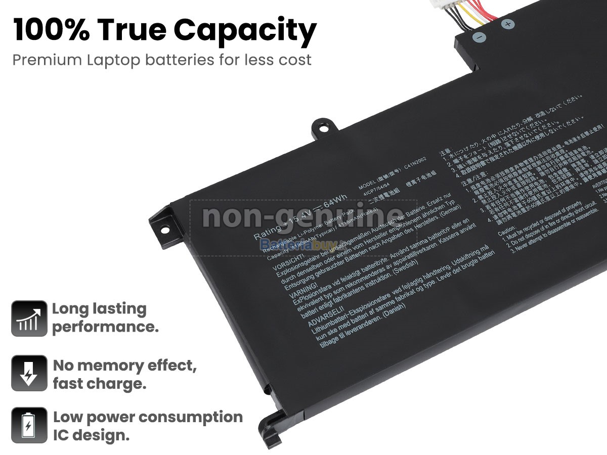 Batteria per Asus ZenBook Pro 15 OLED UM535QA