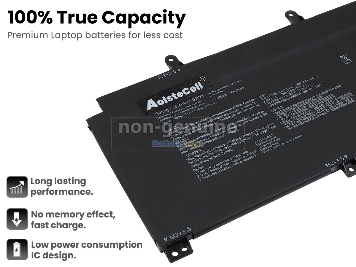 Batteria per Asus Rog FLOW X13 GV301QE