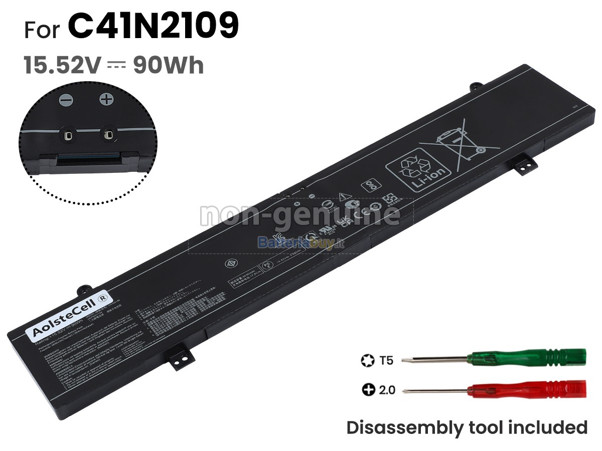 Batteria per Asus Rog STRIX G18 G814JI-N6004