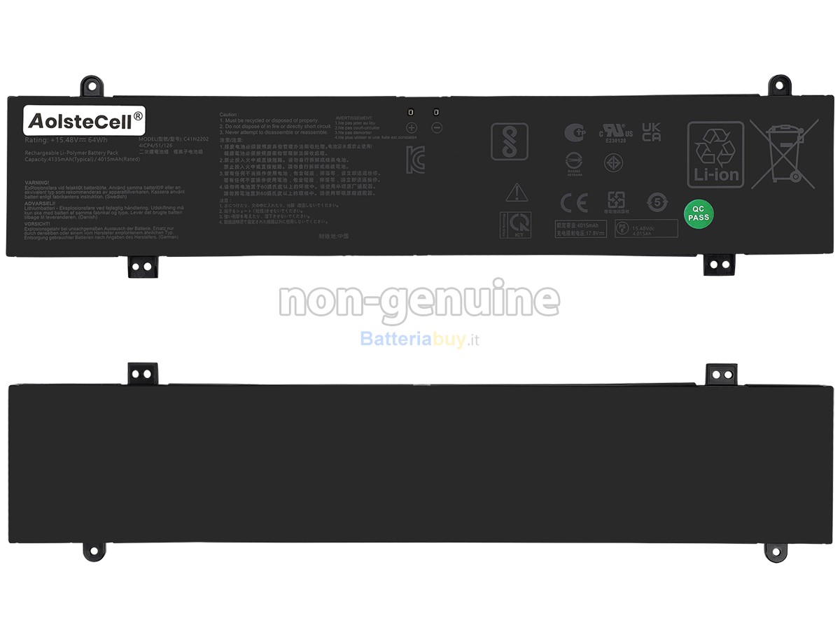 Batteria per Asus 0B200-04300000