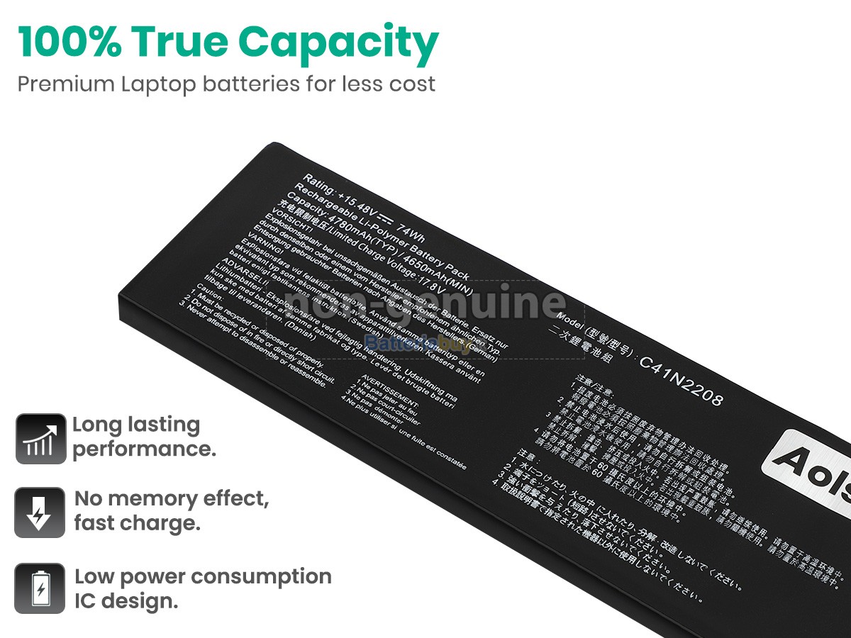 Batteria per Asus C41N2208