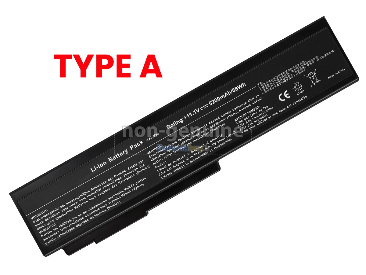 Batteria per Asus N61JV-JX002V