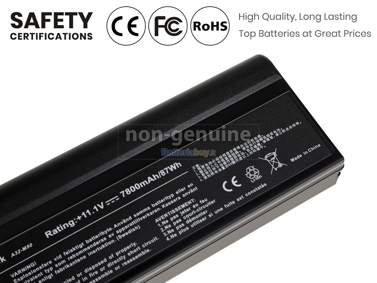 Batteria per Asus N61JV-JX002V