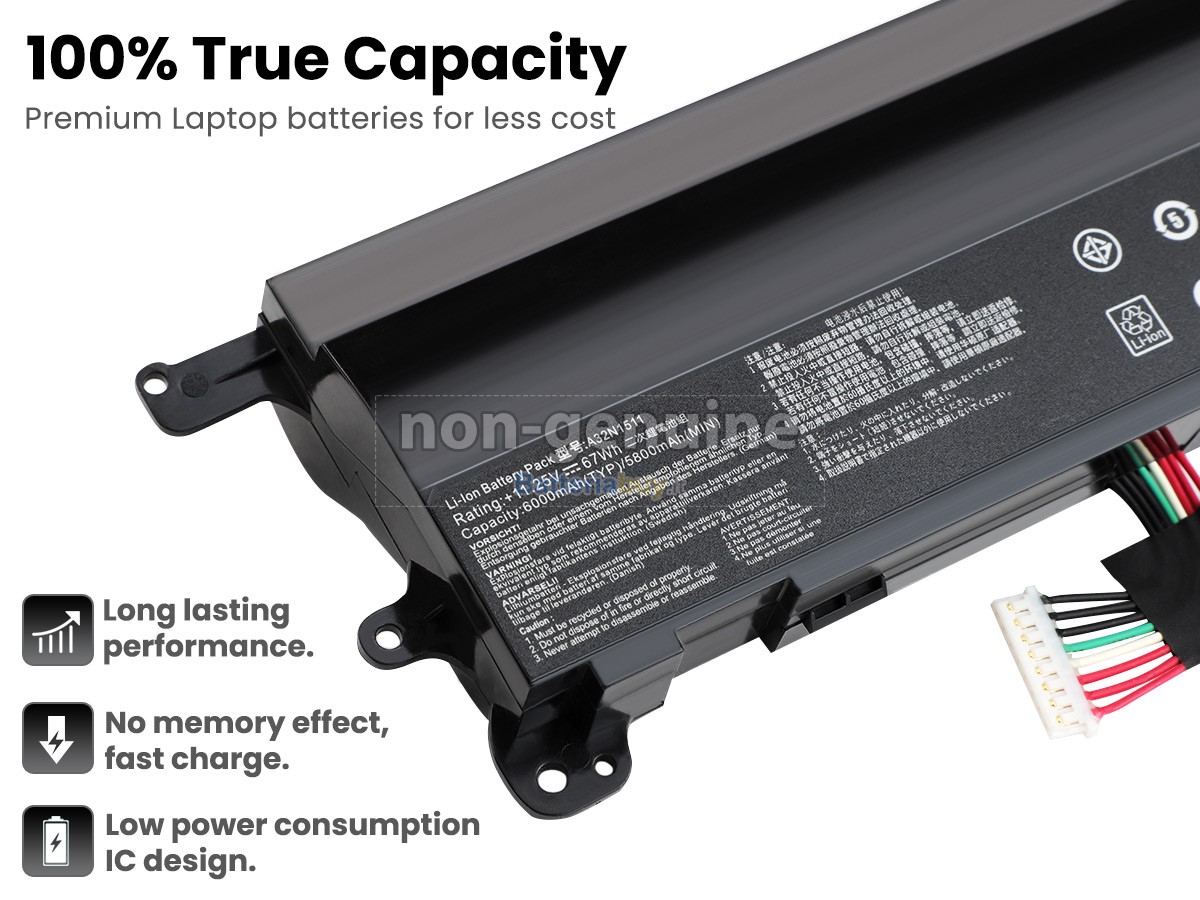 Batteria per Asus G752VT-GC046D