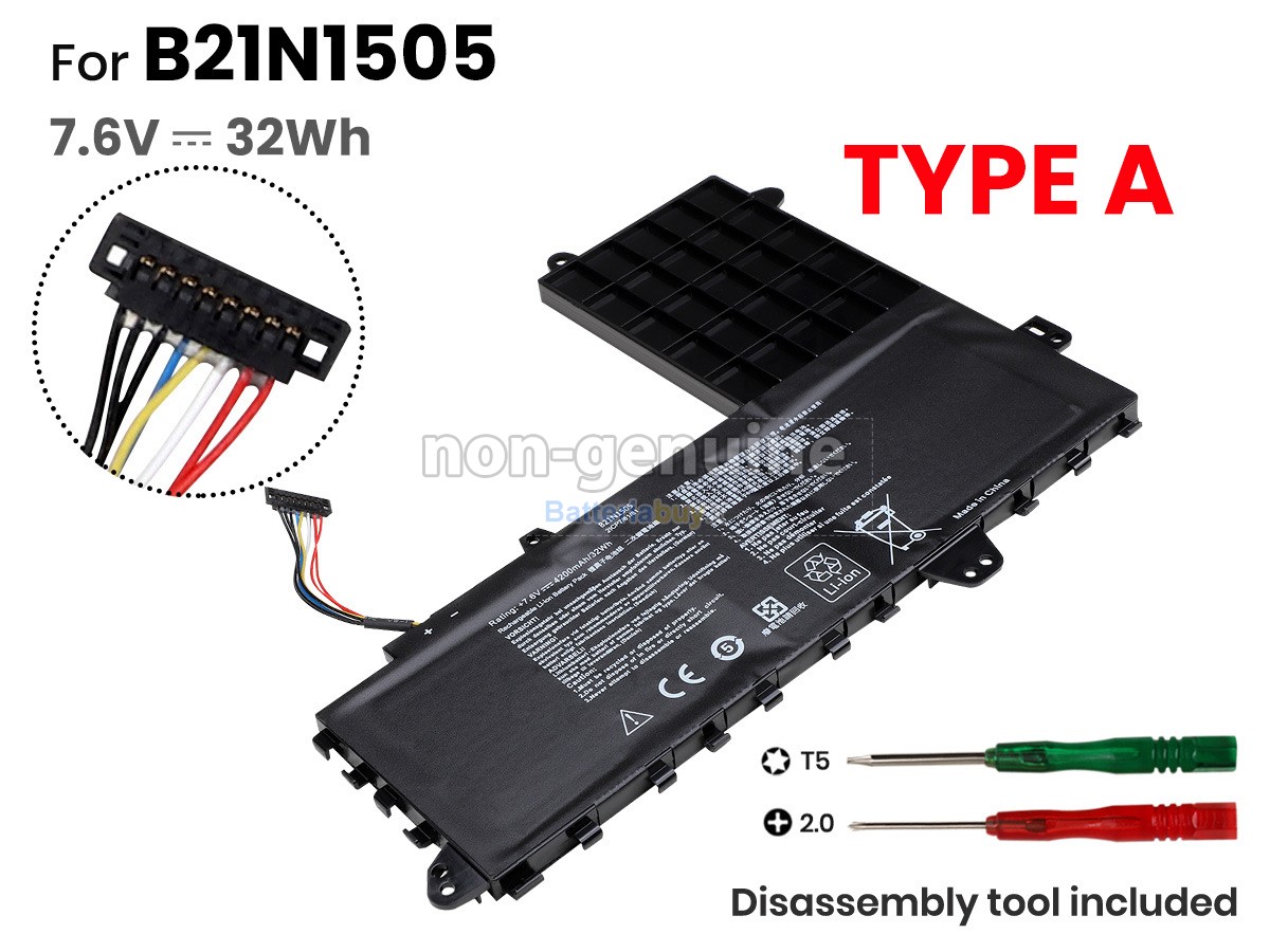 Batteria per Asus VivoBook F402SA