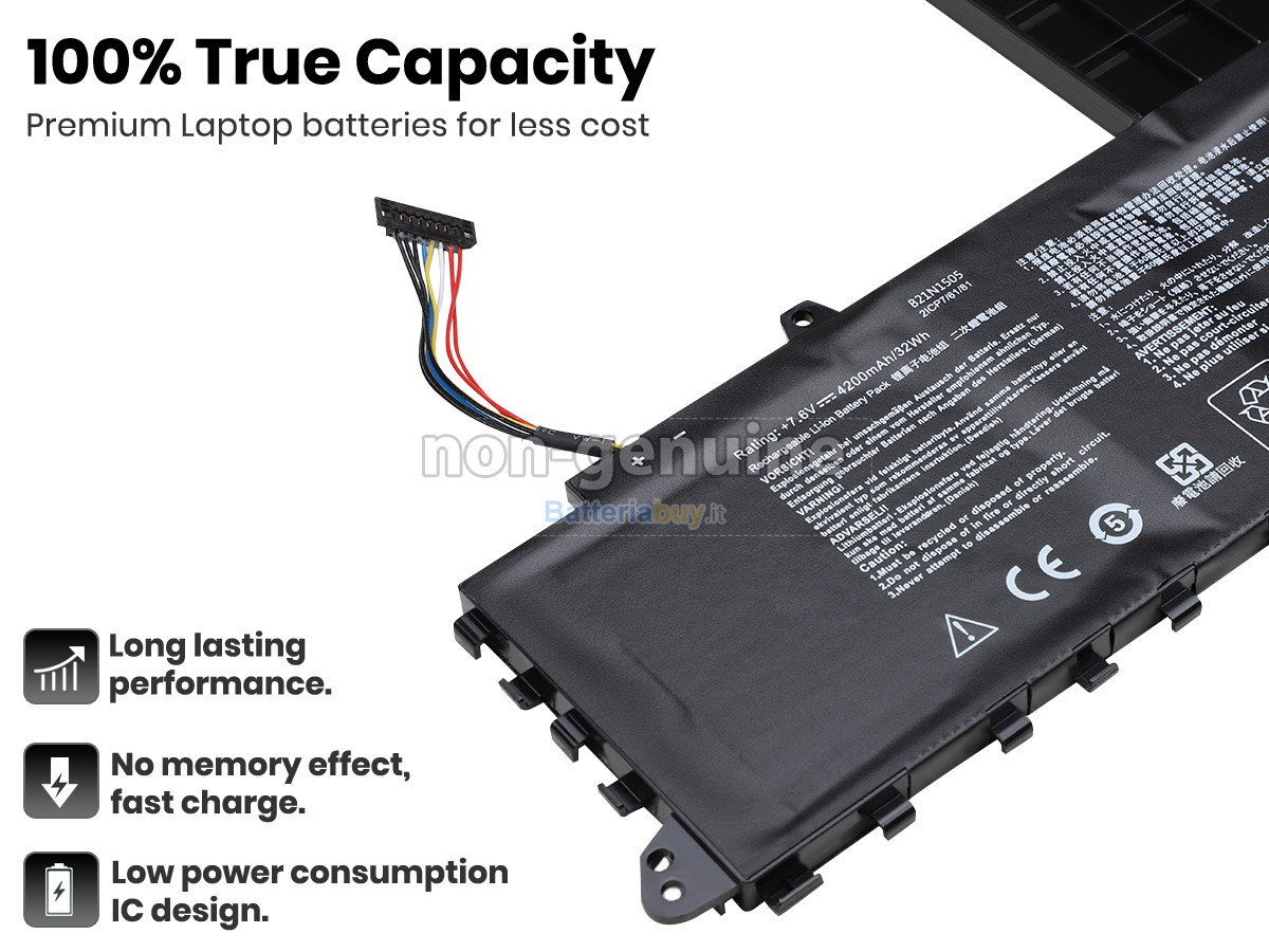 Batteria per Asus VivoBook F402SA