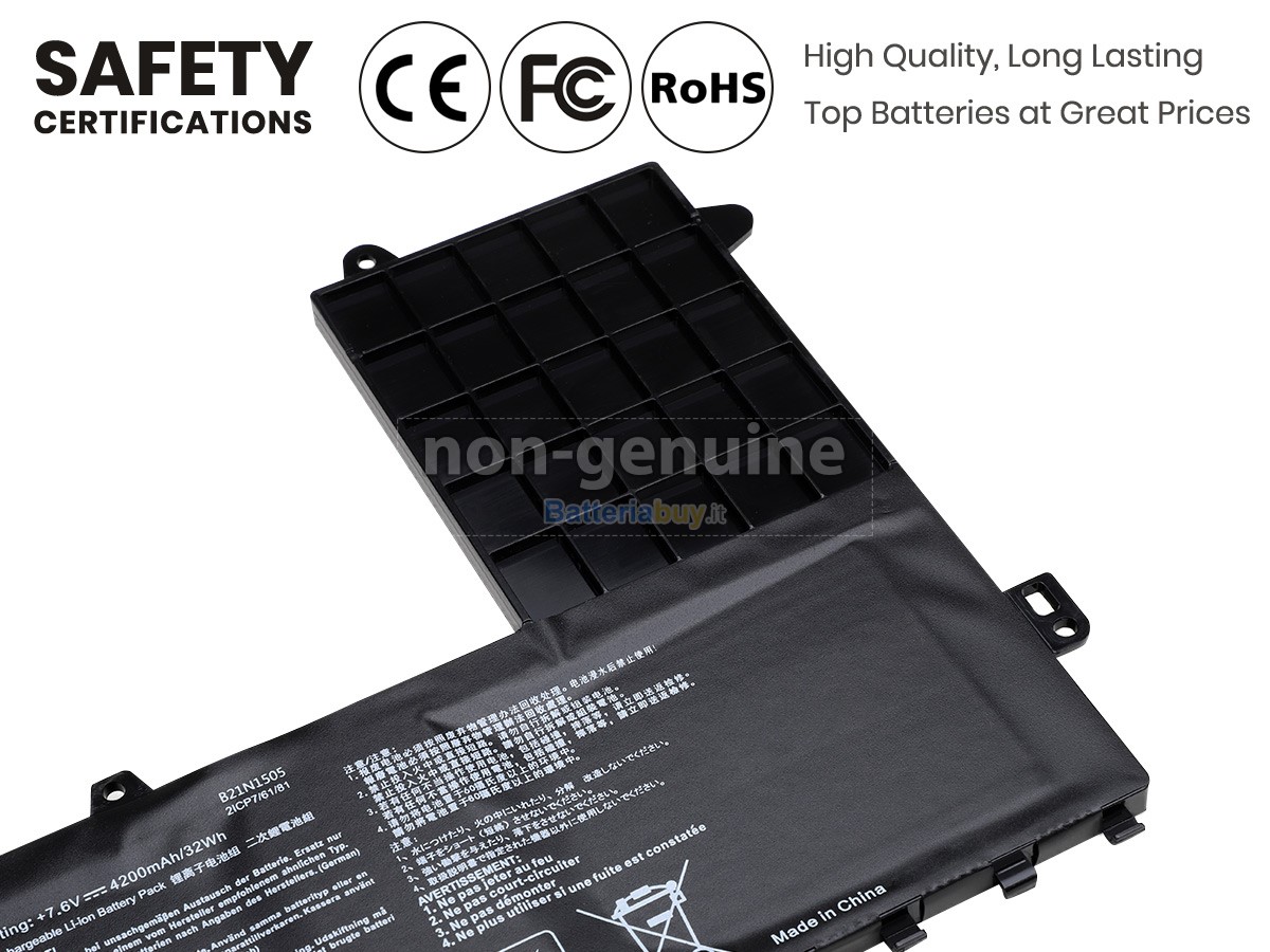 Batteria per Asus VivoBook F402SA