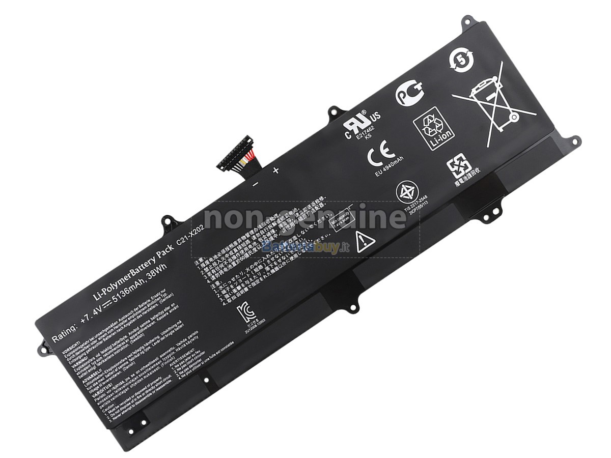 Batteria per Asus VivoBook X201E