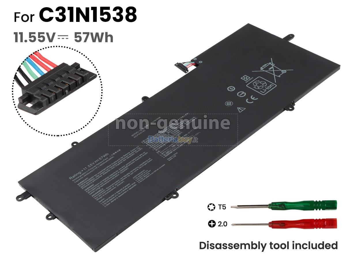 Batteria per Asus ZenBook Flip UX360UAK