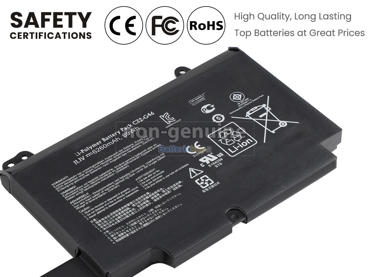 Batteria per Asus Pro G46V