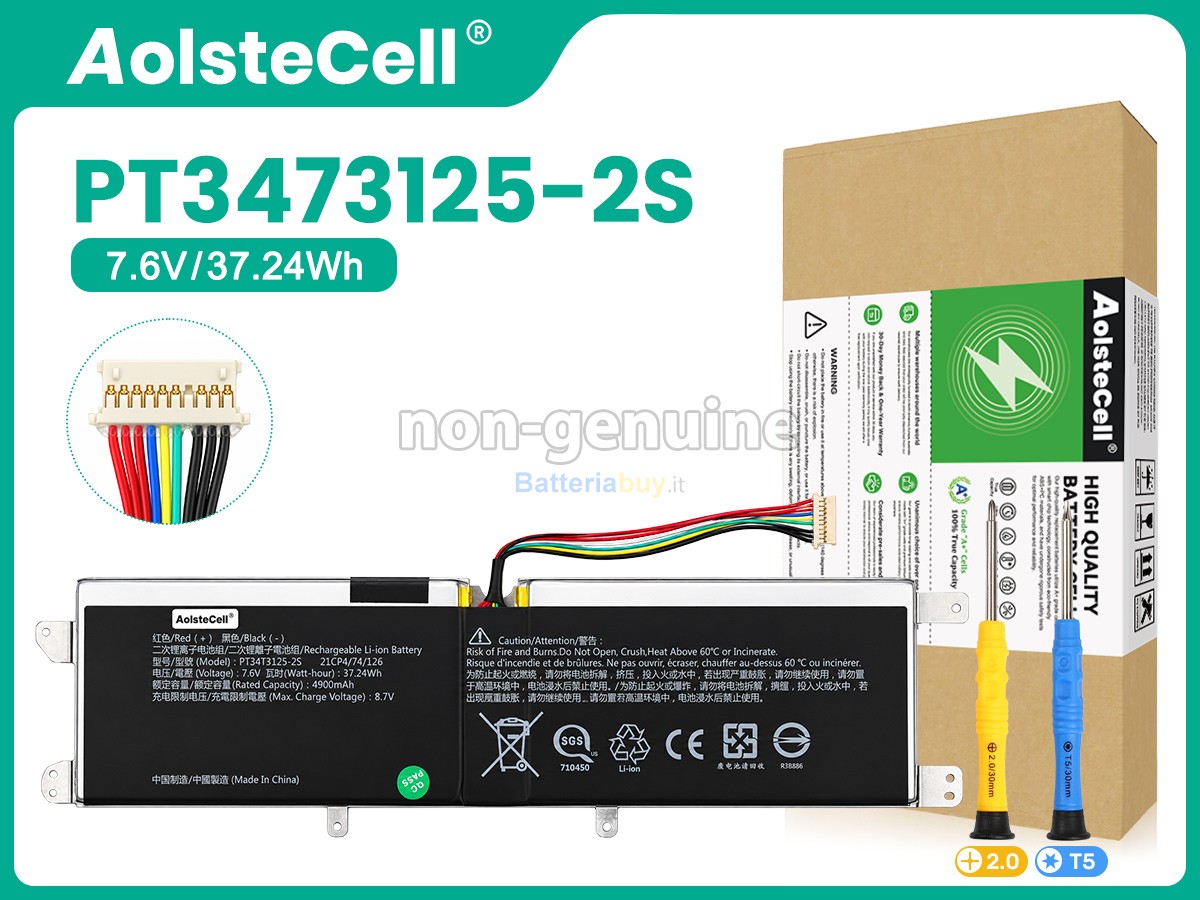 Batteria per Avita PT3473125-2S