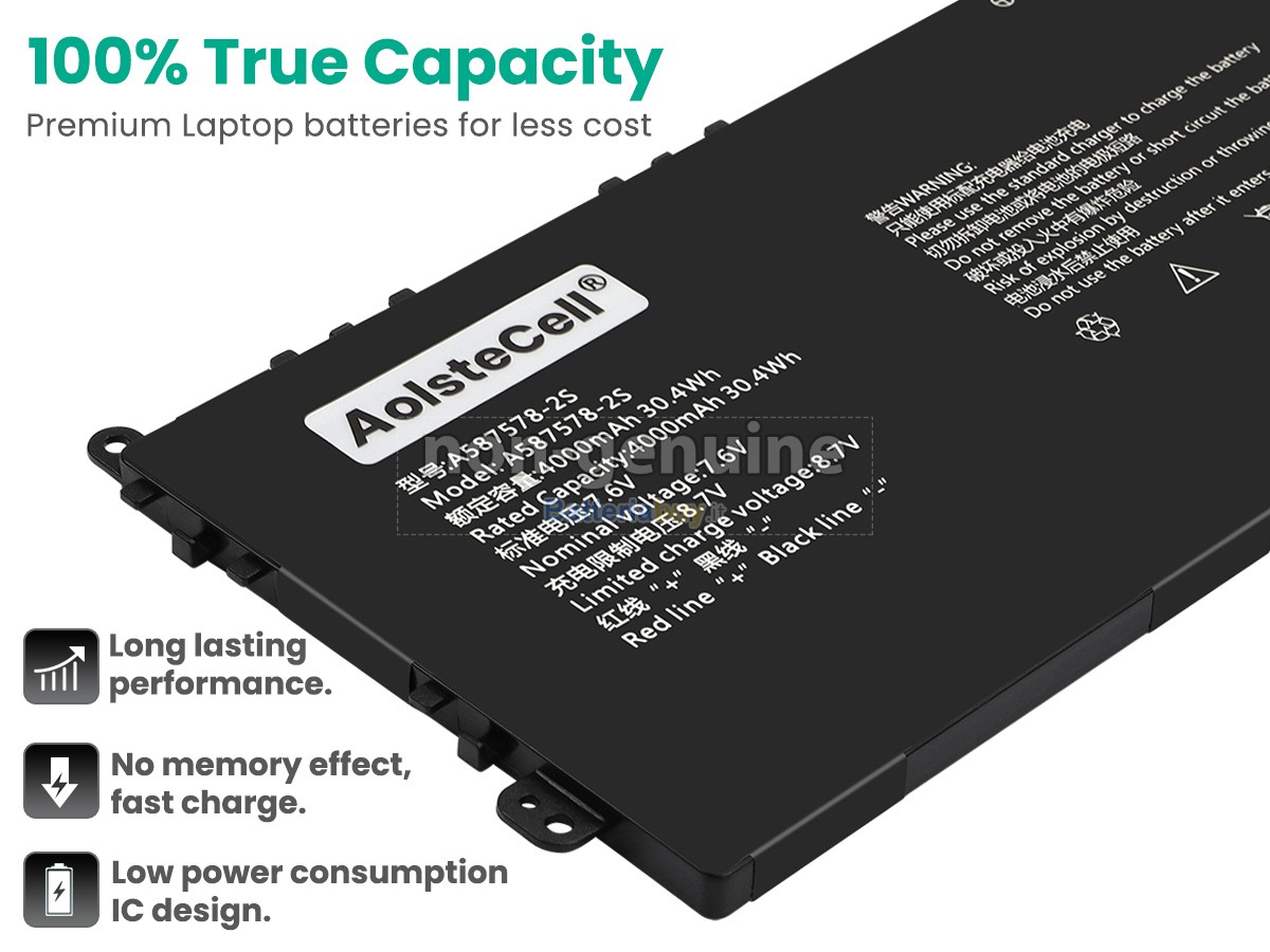 Batteria per AXIOO MYBOOK 14F NBAX21L