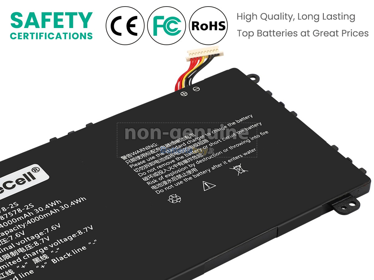 Batteria per AXIOO MYBOOK 14F NBAX21L
