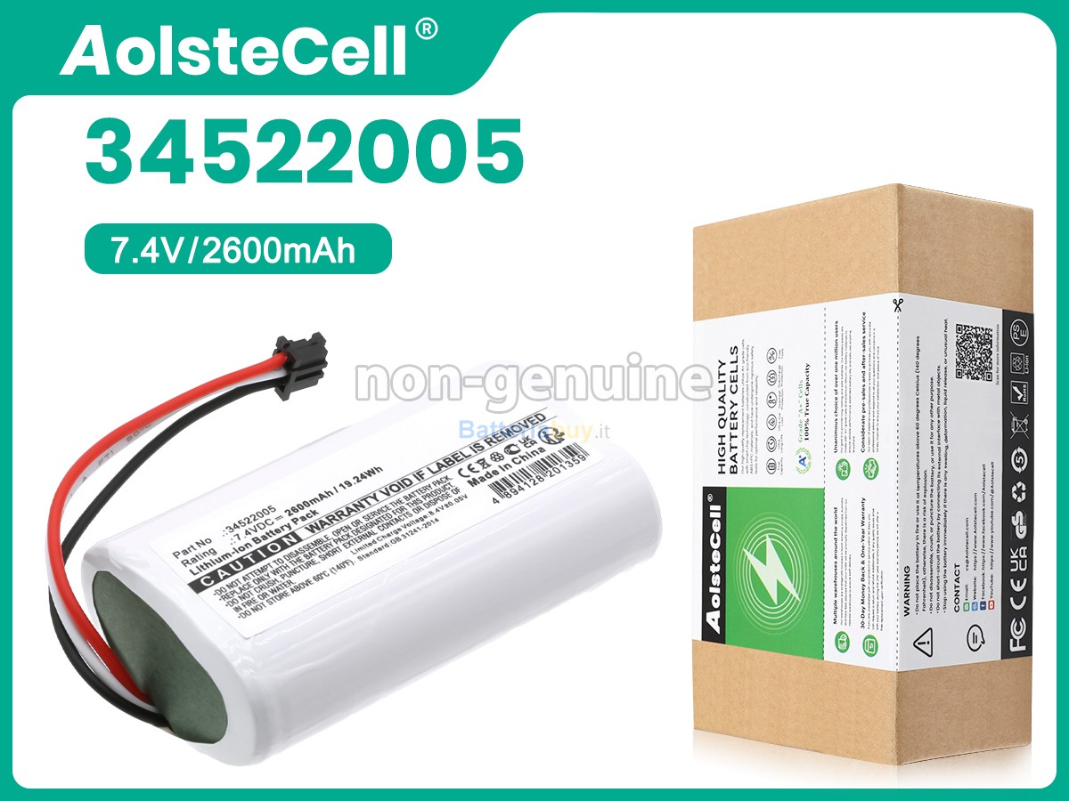 Batteria per B Braun PERFUSOR COMPACT PLUS