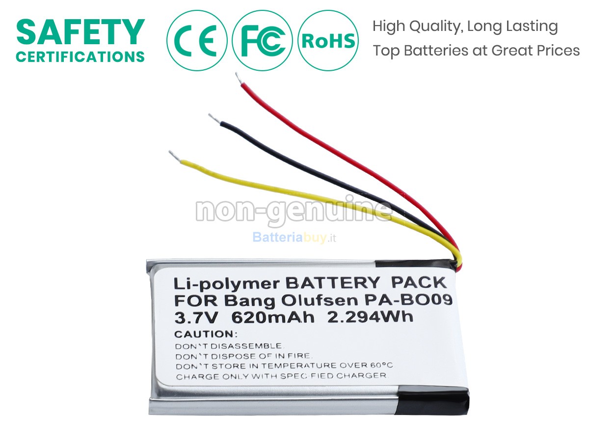 Batteria per Bang Olufsen BEOPLAY H4