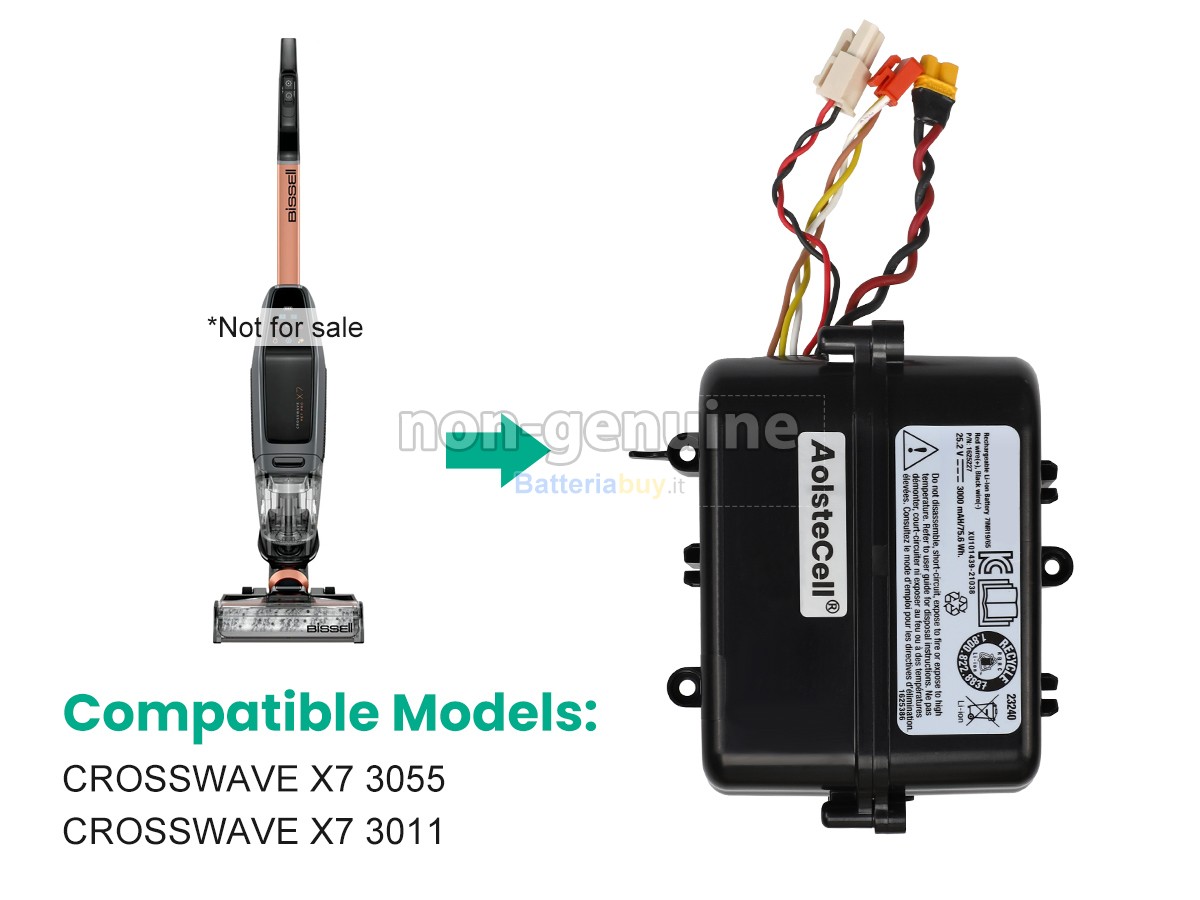 Batteria per Bissell 69-0101-053