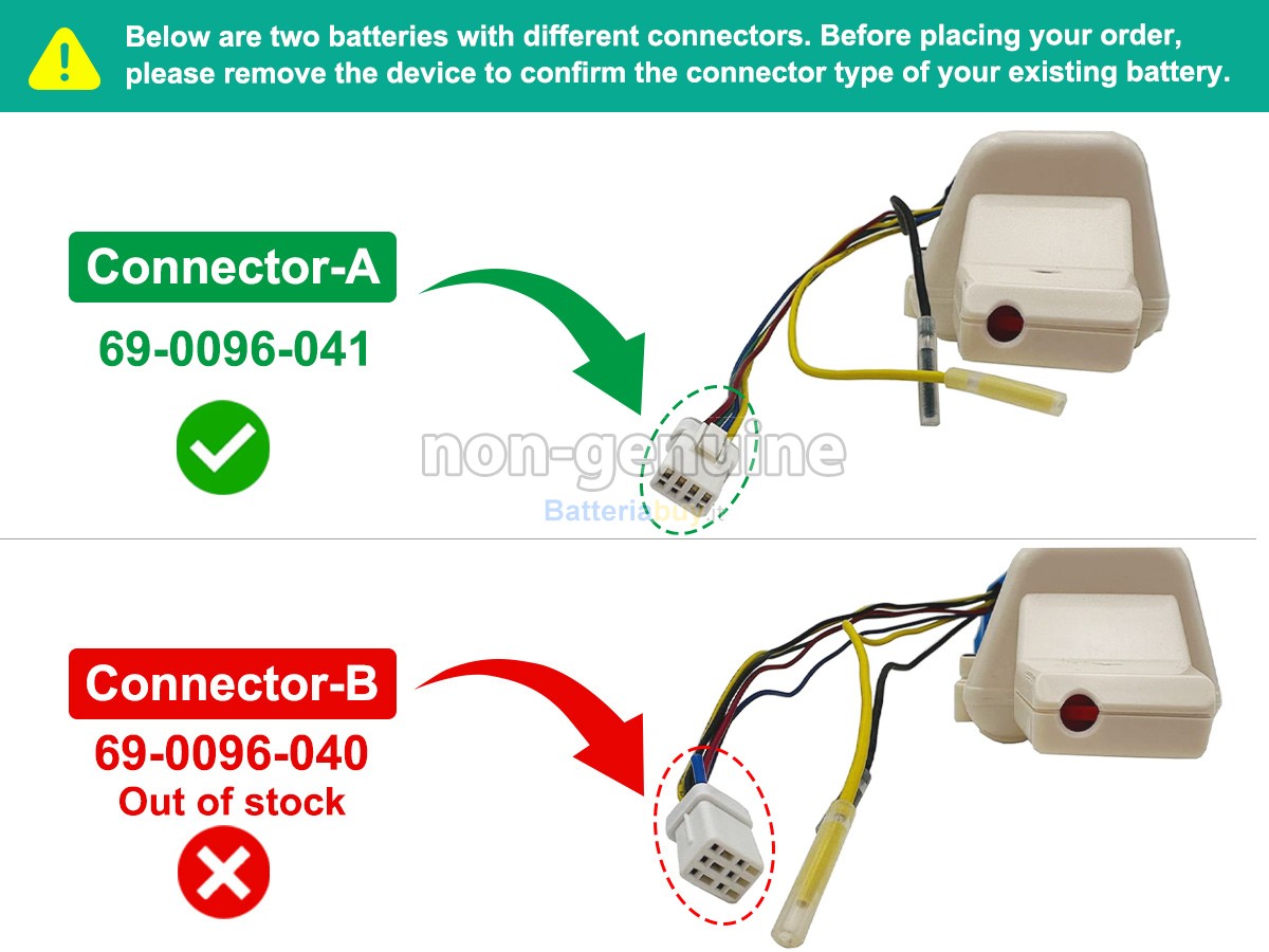 Batteria per Bissell 1627561