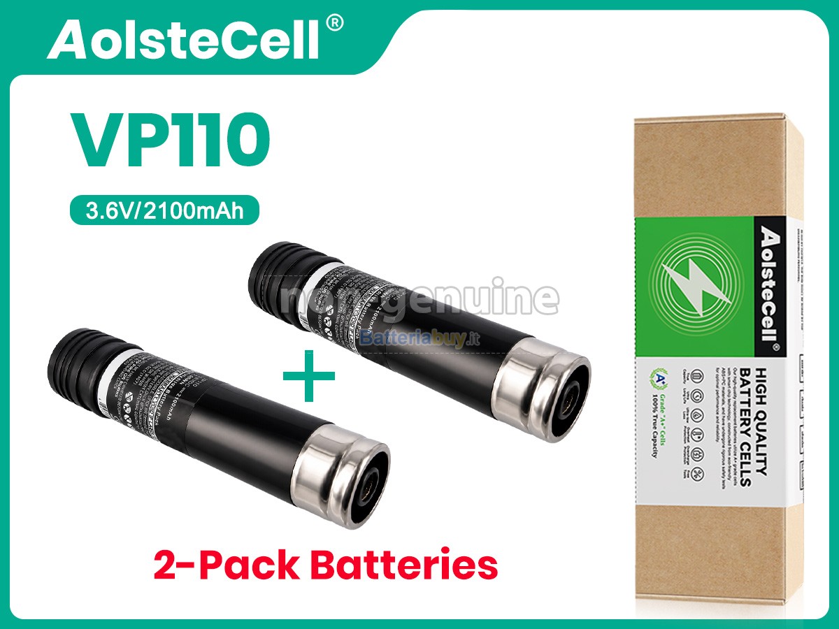 Batteria per Black Decker VP110