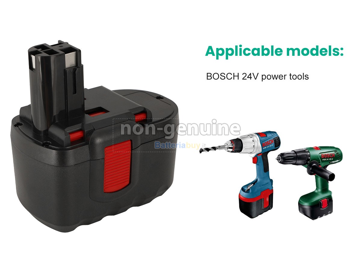 Batteria per Bosch 2607335645