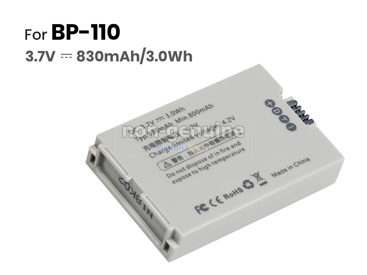 Batteria per Canon IVIS HF R28