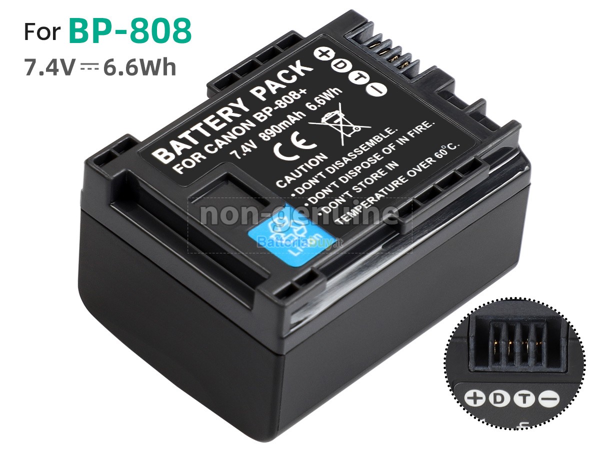 Batteria per Canon IVIS FS100