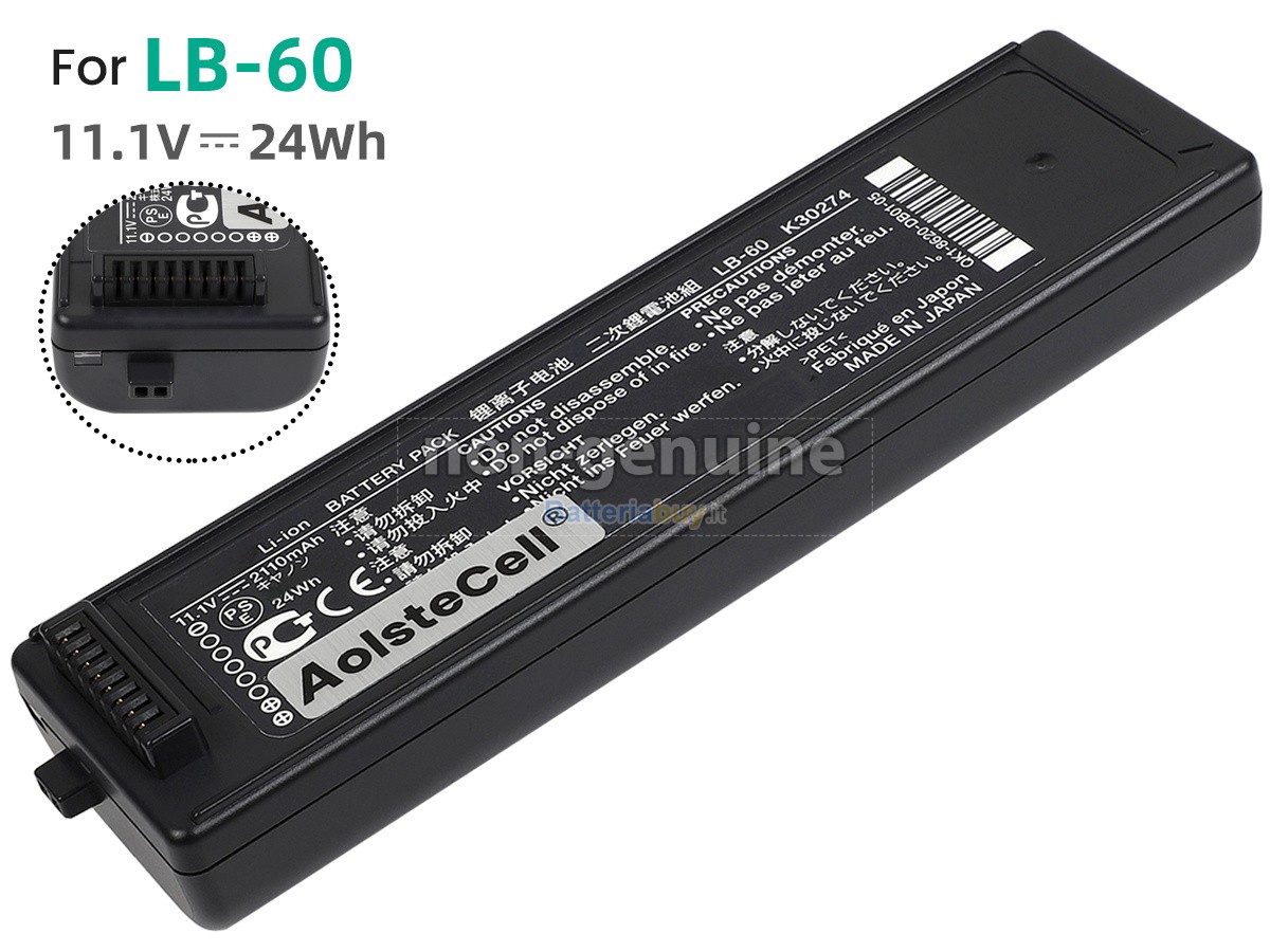 Batteria per Canon IP100