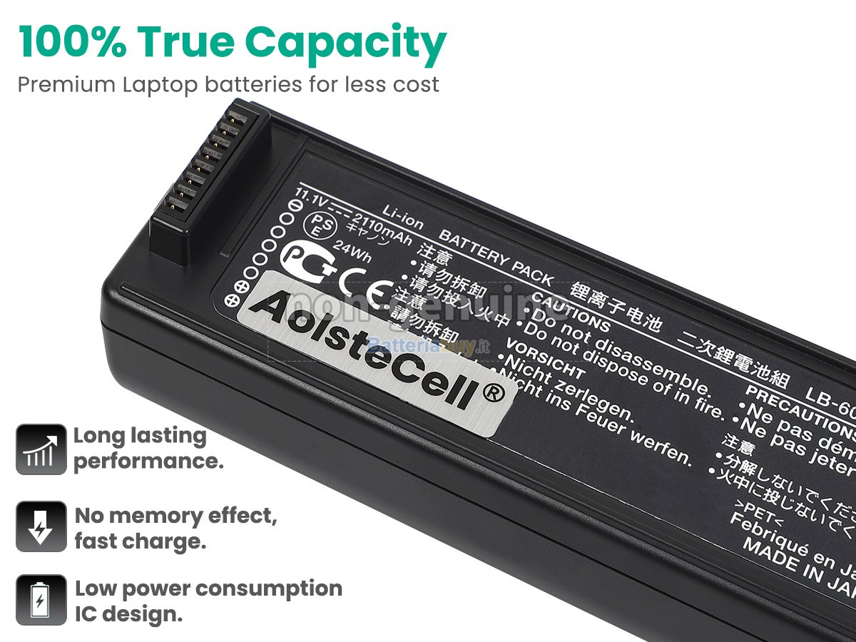 Batteria per Canon IP100