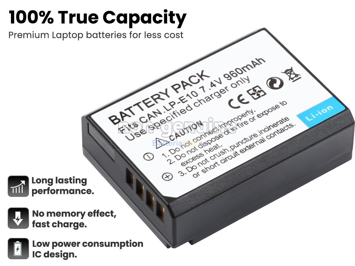 Batteria per Canon EOS 1500D
