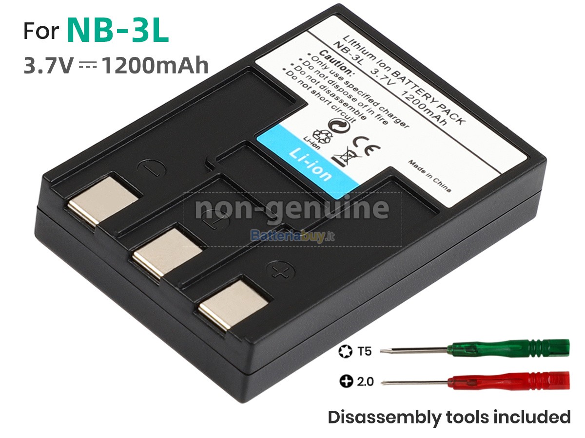 Batteria per Canon DIGITAL IXUS 750