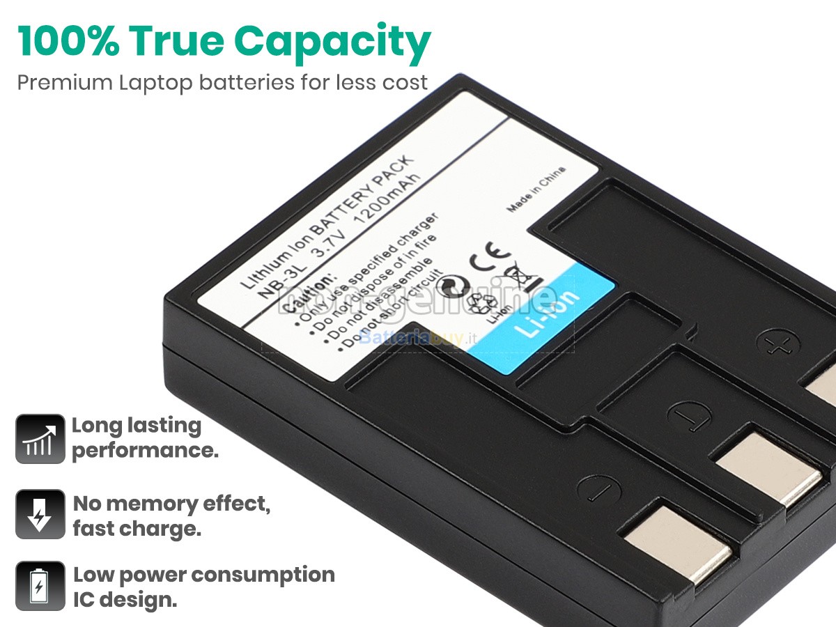 Batteria per Canon DIGITAL IXUS 750