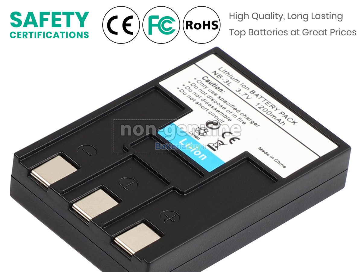 Batteria per Canon DIGITAL IXUS 750