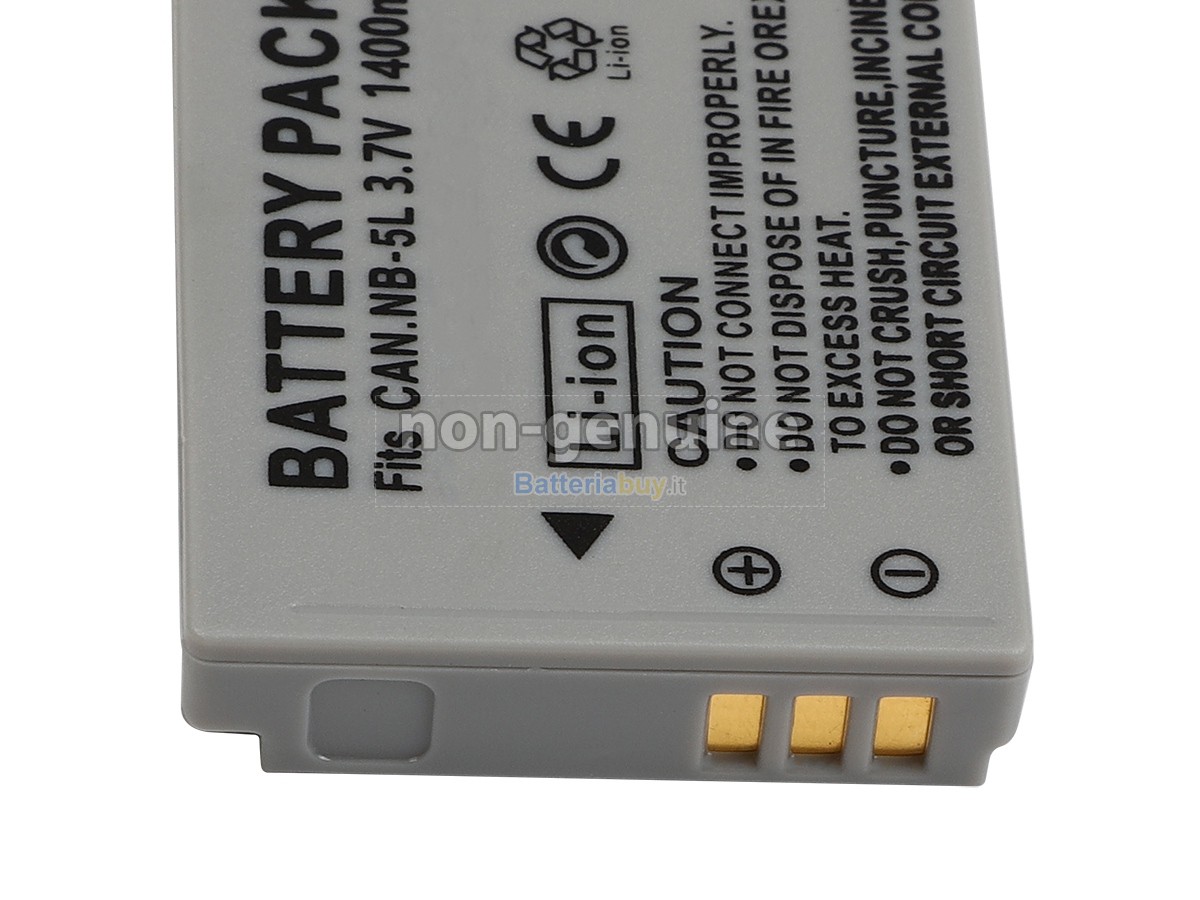 Batteria per Canon IXY DIGITAL 800 IS