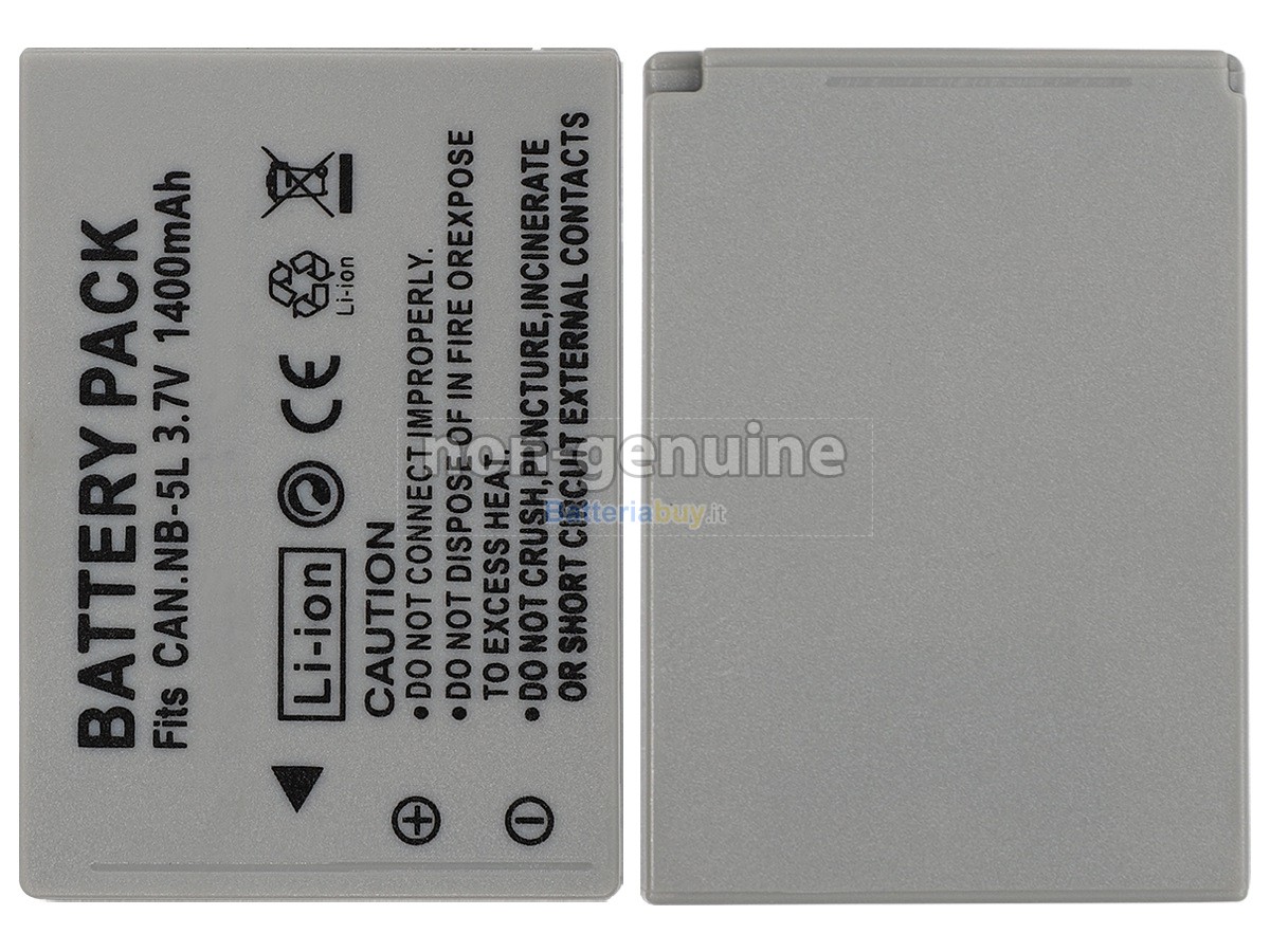 Batteria per Canon IXY DIGITAL 800 IS