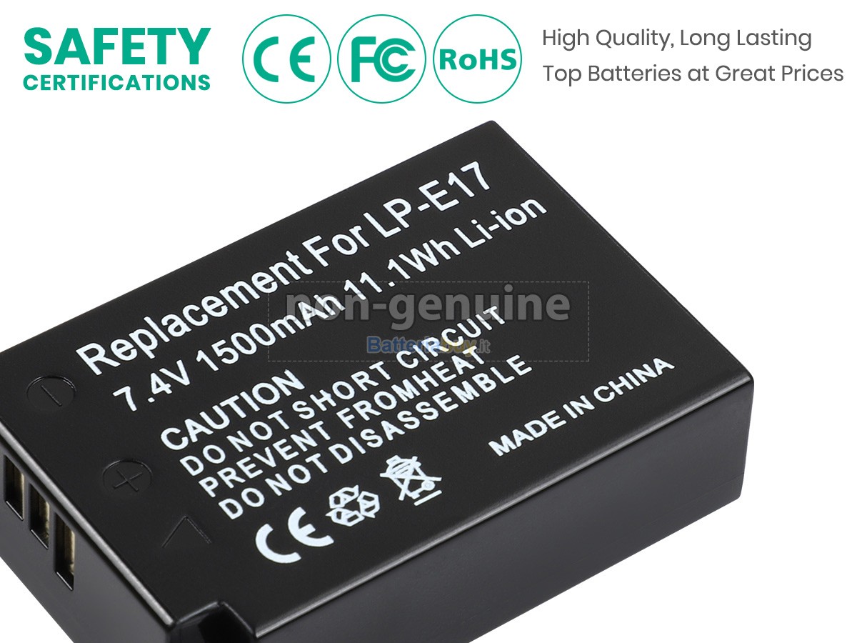 Batteria per Canon EOS M3