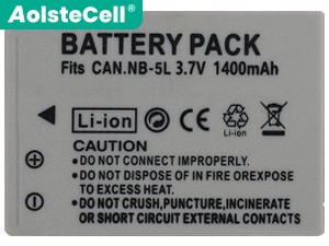 Batteria per Canon IXY DIGITAL 800 IS
