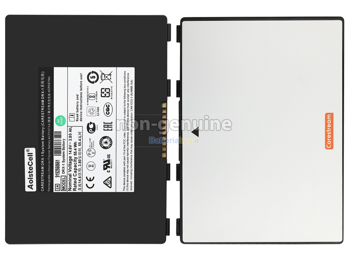 Batteria per Carestream 990864