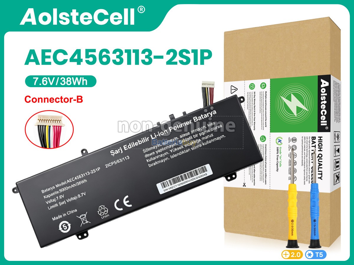 Batteria per Casper AEC4563113-2S1P-N