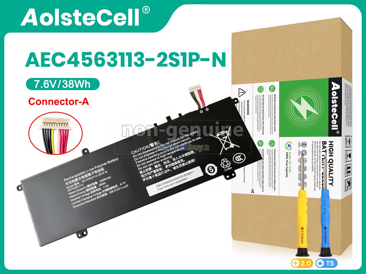 Batteria per Casper AEC4563113-2S1P-N