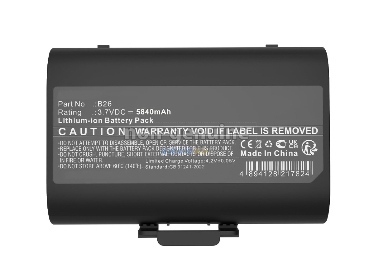 Batteria per Castles Technology BATS1F2