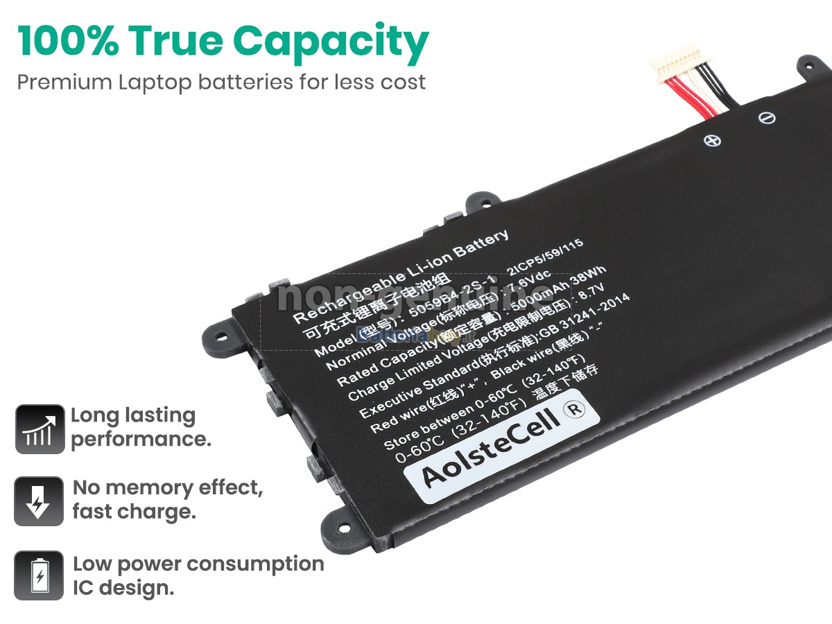 Batteria per CHUWI 059B4-2S1P(2ICP5/59/115)