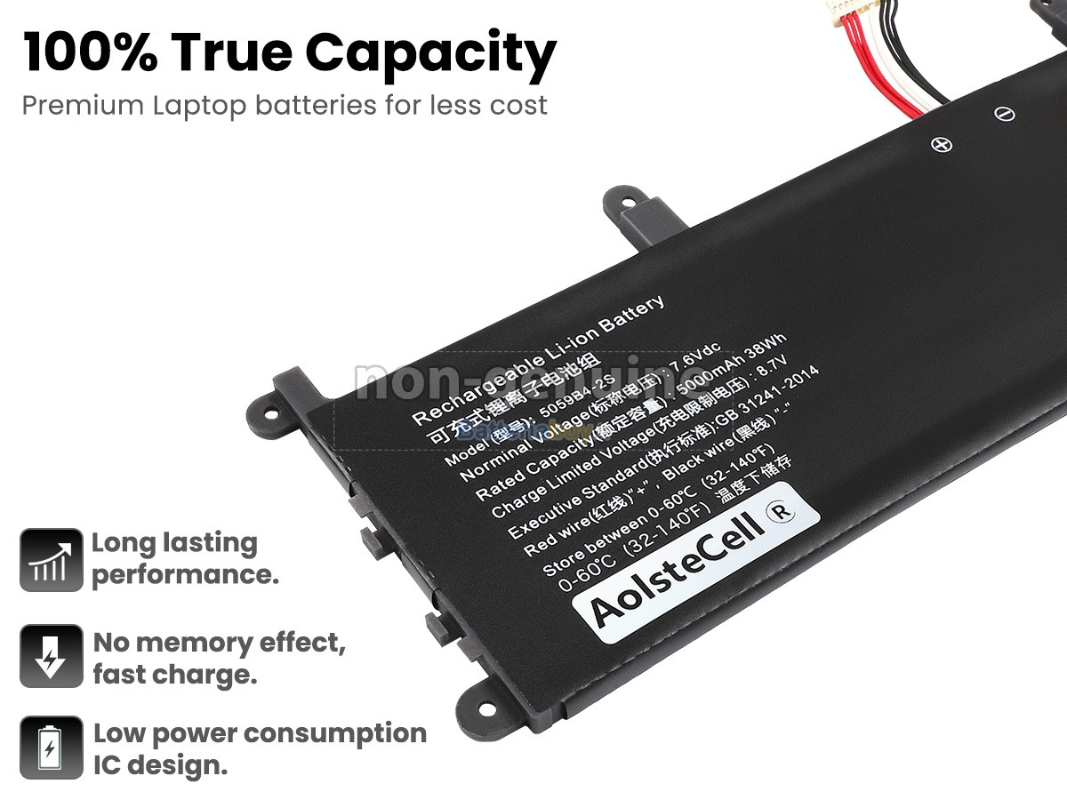 Batteria per CHUWI 5059B4-2S-1