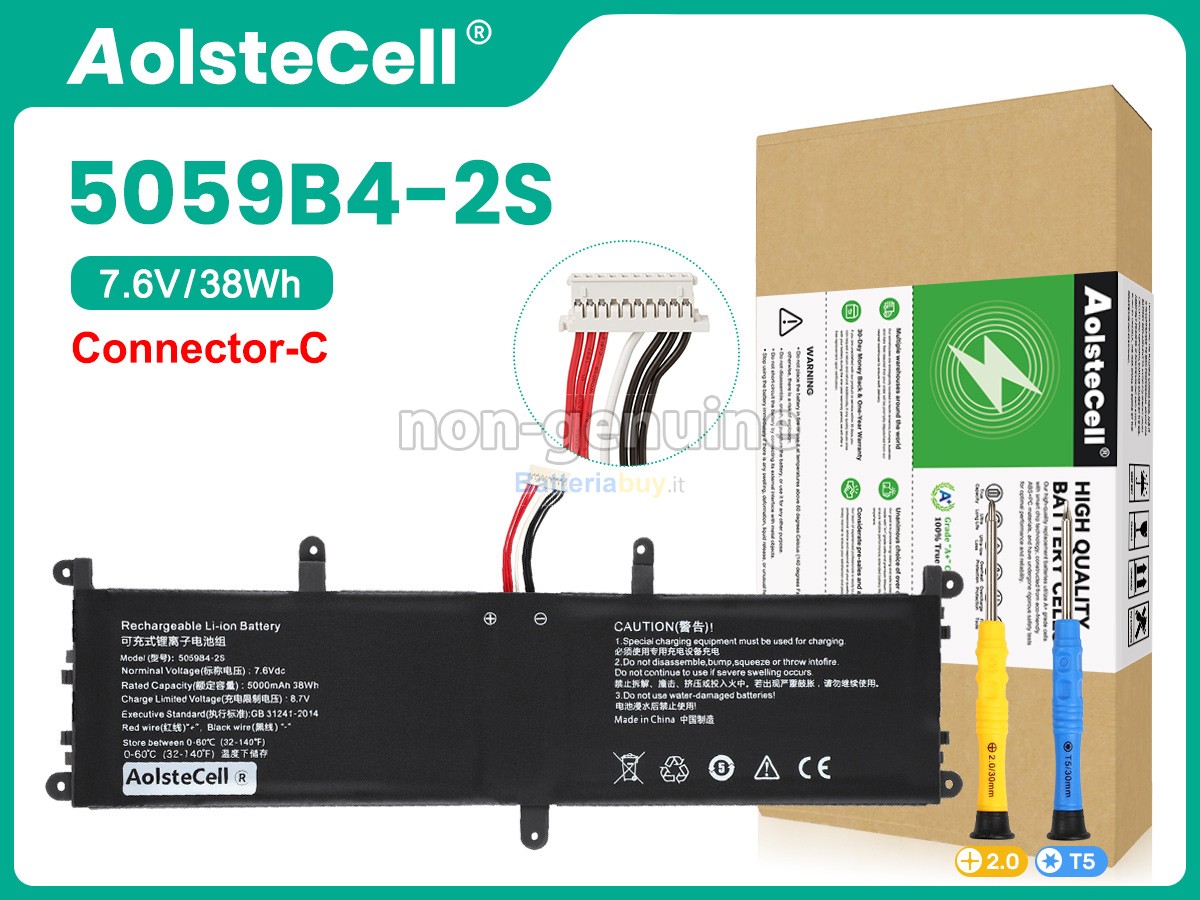 Batteria per CHUWI 059B4-2S1P(2ICP5/59/115)