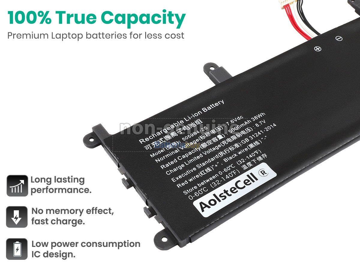 Batteria per CHUWI 059B4-2S1P(2ICP5/59/115)