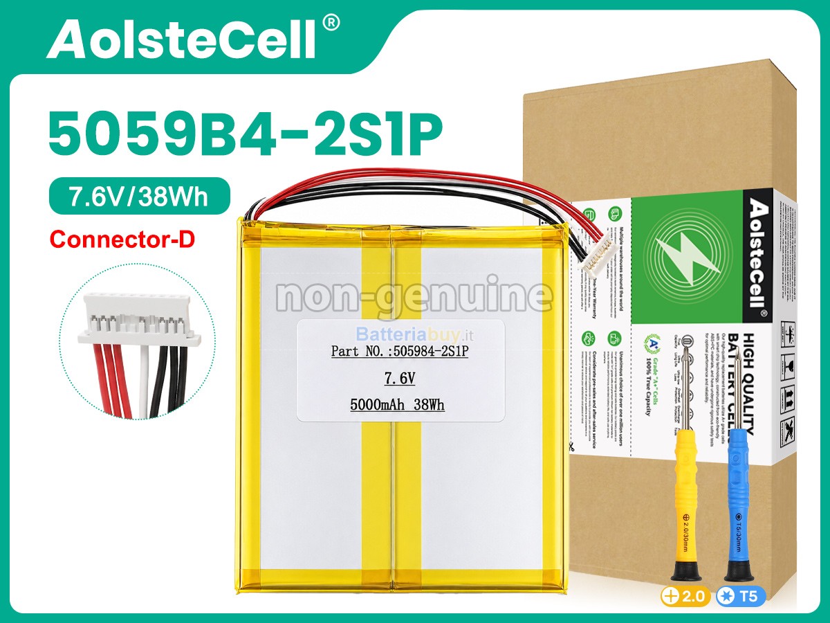 Batteria per CHUWI 059B4-2S1P(2ICP5/59/115)