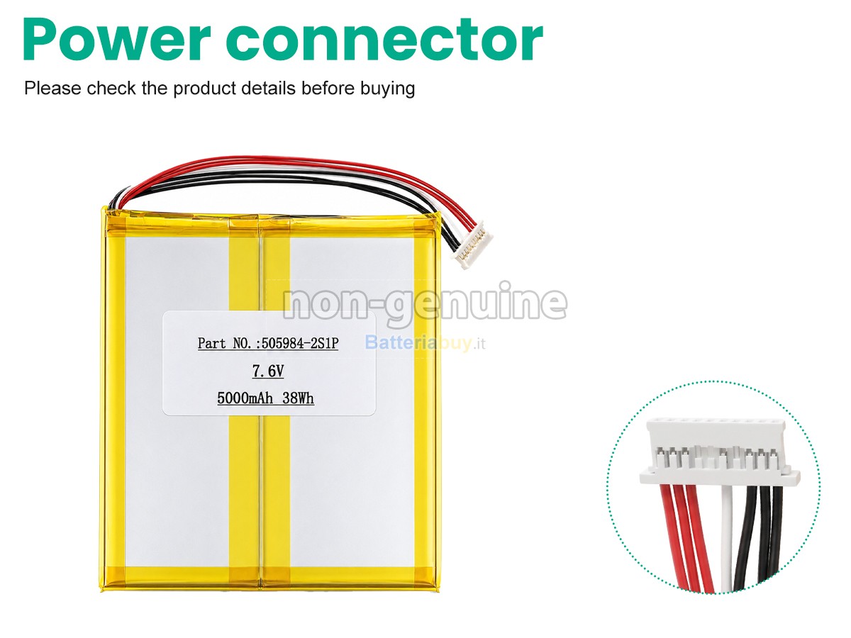 Batteria per CHUWI 059B4-2S1P(2ICP5/59/115)