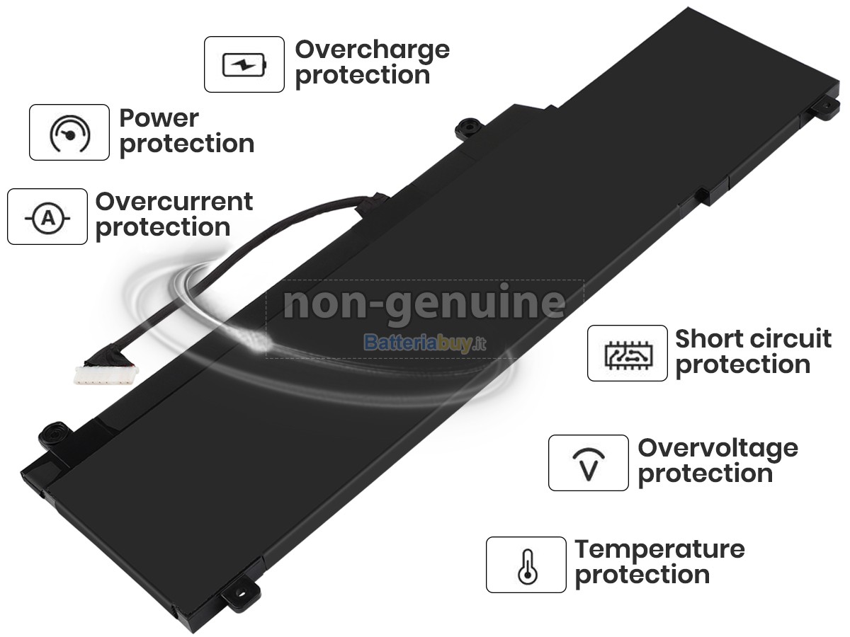 Batteria per Clevo NL50G1