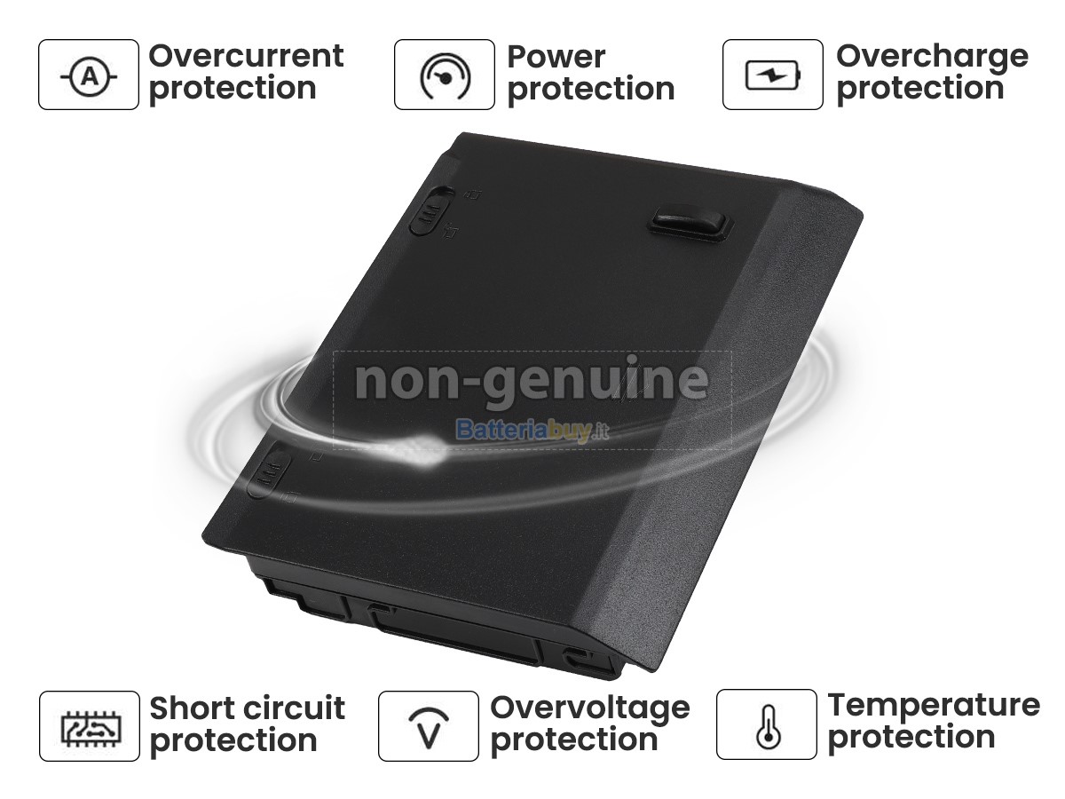 Batteria per Clevo 6-87-X710S-4272